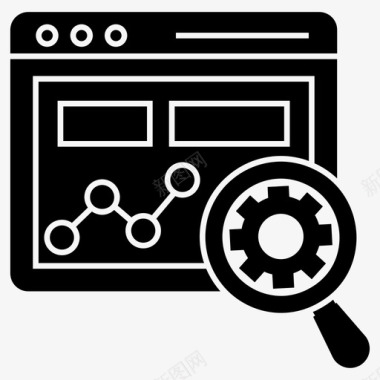 图形监控内容管理系统web应用程序框架图标