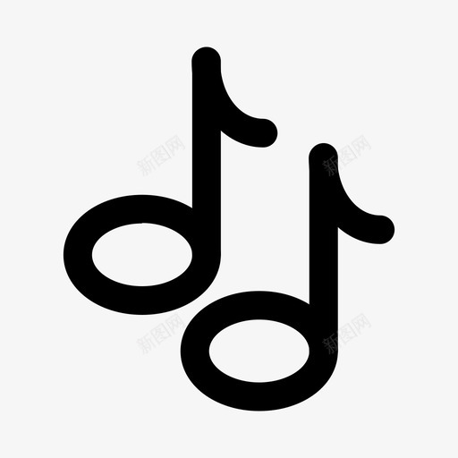 音乐符号音频歌曲svg_新图网 https://ixintu.com 音乐 符号 音频 歌曲 声音
