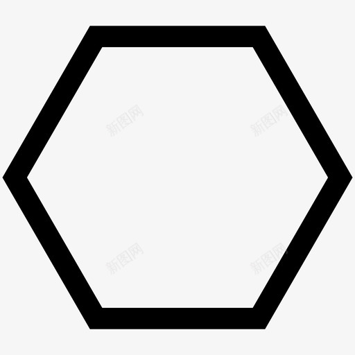 六边形多边形形状svg_新图网 https://ixintu.com 多边形 六边形 形状 外形 轮廓