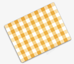 黄色餐布素材
