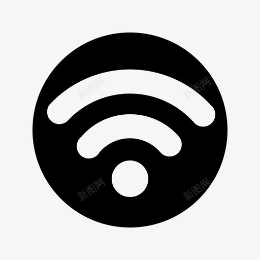 wifi连接基本用户界面稳定svg_新图网 https://ixintu.com 连接 基本 用户界面 稳定