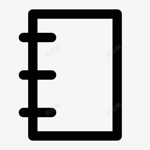 联系人书籍笔记本svg_新图网 https://ixintu.com 电话 联系人 书籍 笔记本 用户 邮件