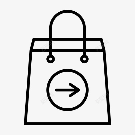 购物袋下一个购买svg_新图网 https://ixintu.com 购物袋 下一个 购买 购买权 权利 销售 网页设计 大纲