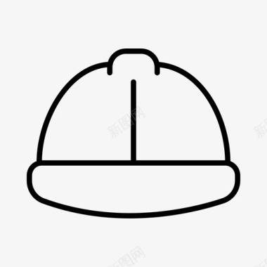 安全帽帽子头盔图标