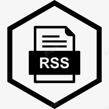 rss文件文件文件类型格式图标