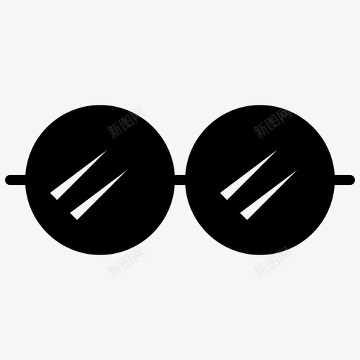眼镜双眼镜视觉svg_新图网 https://ixintu.com 眼镜 双眼 视觉 用户 界面设计 字形