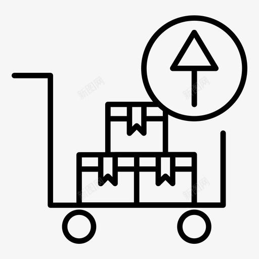 出口产品交货包装svg_新图网 https://ixintu.com 出口产品 交货 包装 包件 装运 运输 商业 概要