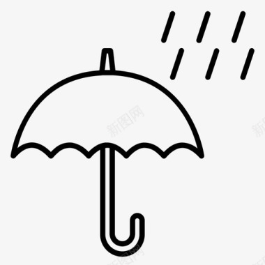 umberella气象雨图标