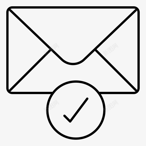 邮件已发送验证svg_新图网 https://ixintu.com 邮件 发送 验证 多媒体 收集