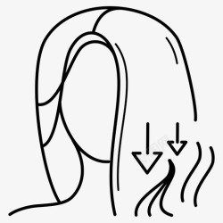 防掉发弥漫性脱发女性恢复高清图片