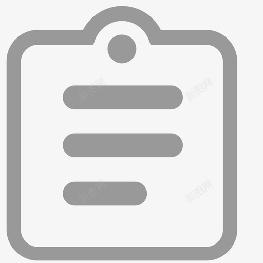 订单管理线画板1svg_新图网 https://ixintu.com 订单 管理 画板