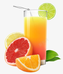 橙子汁素材