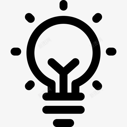 创意灯泡灯svg_新图网 https://ixintu.com 优化 创意 思维能力 思考 搜索引擎 灯泡 灯灯 规律