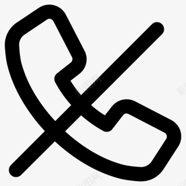 禁止打电话禁止拨打电话图标