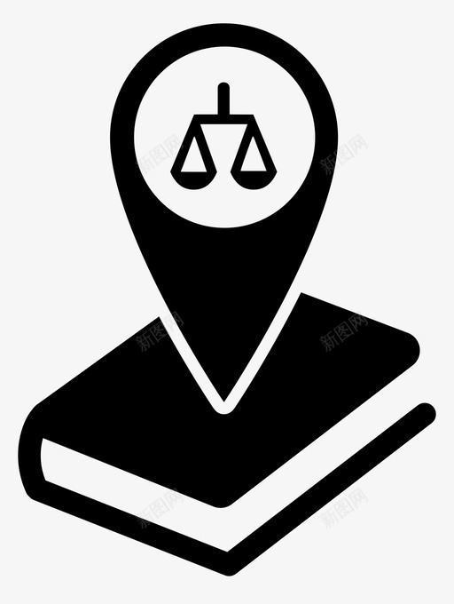 正义书指南法律svg_新图网 https://ixintu.com 正义 指南 法律 手册
