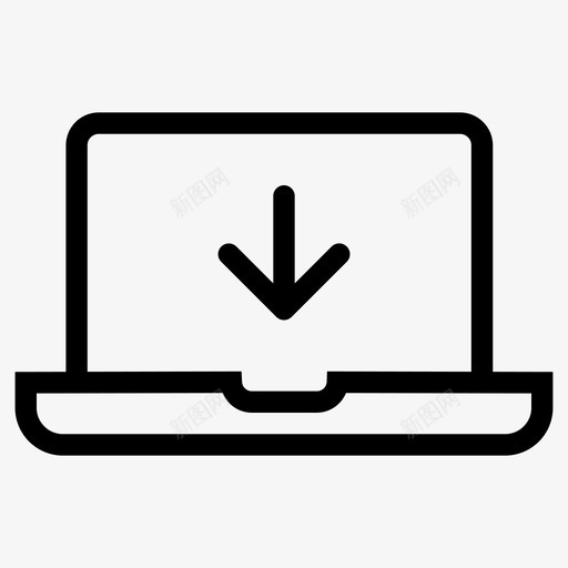 登录页下载笔记本电脑svg_新图网 https://ixintu.com 登录 下载 笔记本 电脑 网页 网站 基本 符号