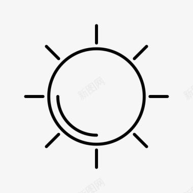 太阳能量热图标