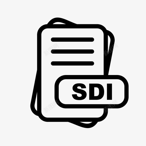 sdi文件扩展名文件格式文件类型集合图标包svg_新图网 https://ixintu.com 文件 扩展名 格式 类型 集合 图标