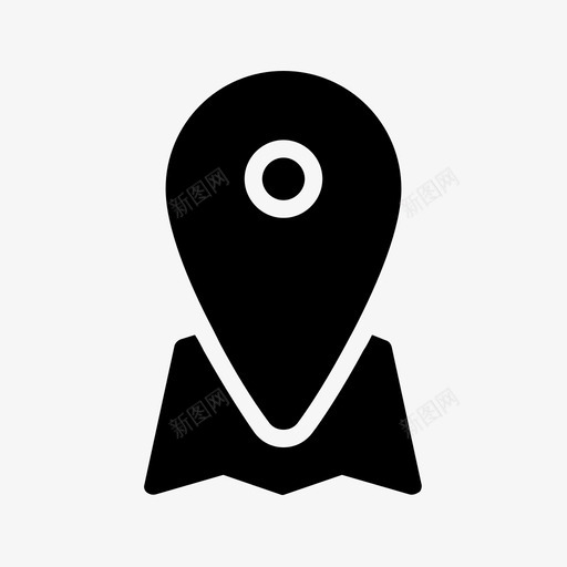 地图位置地图点地图指针svg_新图网 https://ixintu.com 地图 位置 指针 图钉 占位符 其他