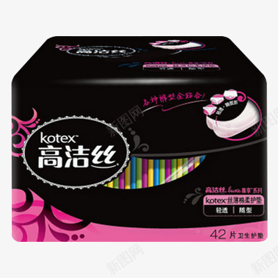 高洁丝丝薄棉柔护垫png免抠素材_新图网 https://ixintu.com 高洁 丝丝 薄棉 柔护