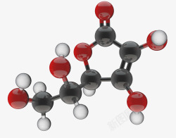 维生素C分子素材