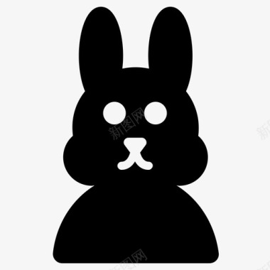 兔子动物康尼图标