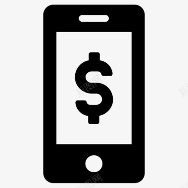 付费电话电子支付手机银行图标