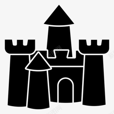 王国城堡堡垒图标