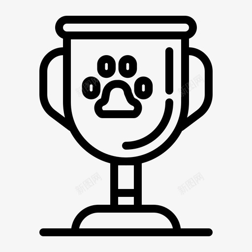 动物奖杯比赛获胜者svg_新图网 https://ixintu.com 动物 奖杯 比赛 获胜者 有趣 宠物