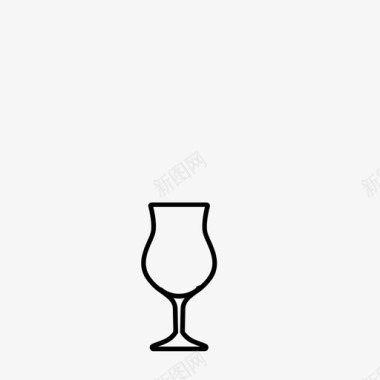 pocogrande玻璃pocogrande玻璃杯pocogrande鸡尾酒杯图标