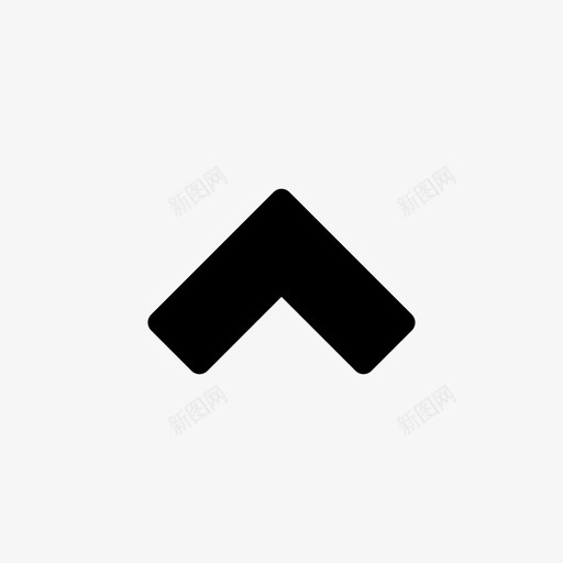 方向上箭头svg_新图网 https://ixintu.com 方向 方向上 向上 箭头