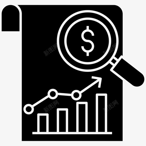 销售分析业务分析数据分析svg_新图网 https://ixintu.com 分析 销售 业务 数据分析 财务分析 市场调查 购物 电子商务 字形 图标