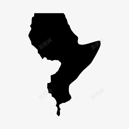 东非非洲国家svg_新图网 https://ixintu.com 东非 地图 非洲国家 风险