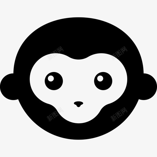 猴子动物动物园svg_新图网 https://ixintu.com 猴子 动物 动物园