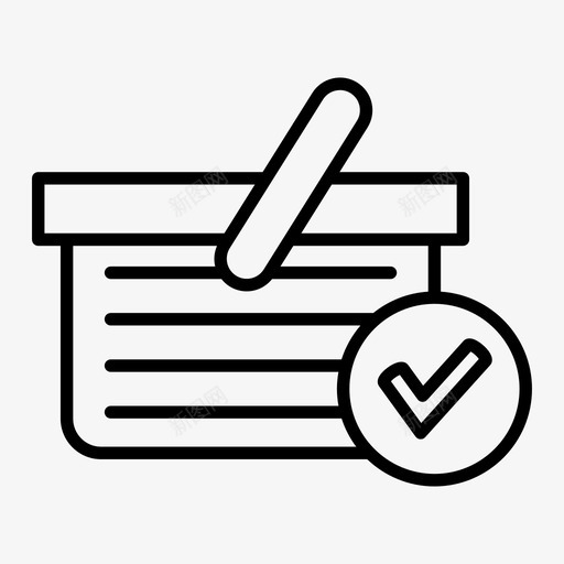 篮子支票购买svg_新图网 https://ixintu.com 篮子 商店 支票 购买