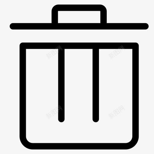 回收站移除垃圾箱svg_新图网 https://ixintu.com 回收站 垃圾箱 大纲 第卷