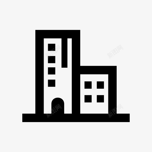 房地产商业住宅svg_新图网 https://ixintu.com 房地产 商业 住宅 住宅房 房屋 房产