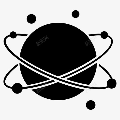 银河系天文学轨道svg_新图网 https://ixintu.com 银河系 天文学 轨道 行星 科学教育 科学 字形 矢量 矢量图 图标