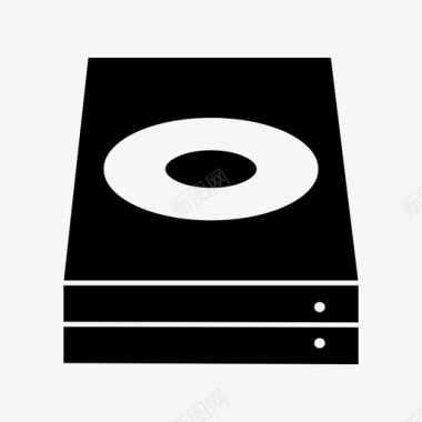 cd室磁盘驱动器图标