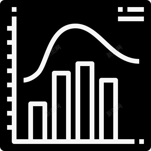 直方图分析图表svg_新图网 https://ixintu.com 图表 直方图 分析 分析图 数据 数据分析 黑色