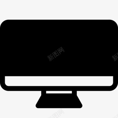 液晶屏台式机显示器图标