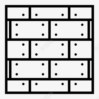 瓷砖纹理建筑电子商务图标