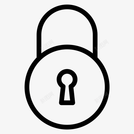 锁定安全购物加粗线条集184svg_新图网 https://ixintu.com 锁定 安全 购物 加粗 粗线条