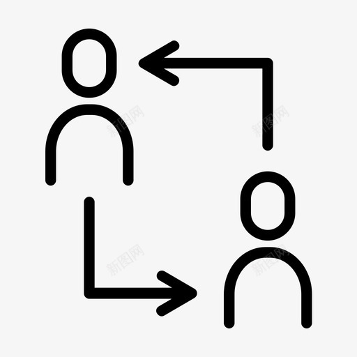 协作头脑风暴沟通svg_新图网 https://ixintu.com 协作 团队 头脑 风暴 沟通 会议 合作 线图 图标
