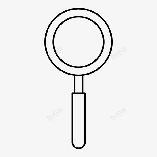 放大镜办公室学校svg_新图网 https://ixintu.com 放大镜 办公室 学校 文具