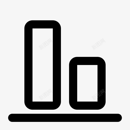 底部对齐应用程序svg_新图网 https://ixintu.com 用户界面 底部 对齐 应用程序 基本 圆形 第卷