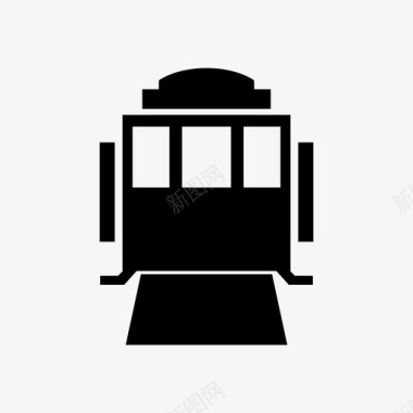 火车轻轨地铁图标