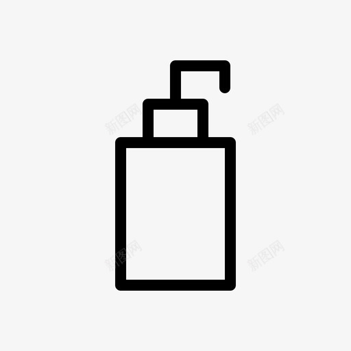洗发水浴室瓶子svg_新图网 https://ixintu.com 洗发水 浴室 瓶子 肥皂