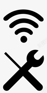 wifi服务电工修理图标