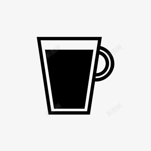 咖啡饮料杯子svg_新图网 https://ixintu.com 杯子 饮料 咖啡